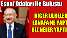 Kılıçdaroğlu Diğer ülkeler esnafa ne yaptı, biz ne yaptık?