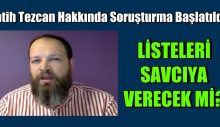 Fatih Tezcan hakkında soruşturma başlatıldı!