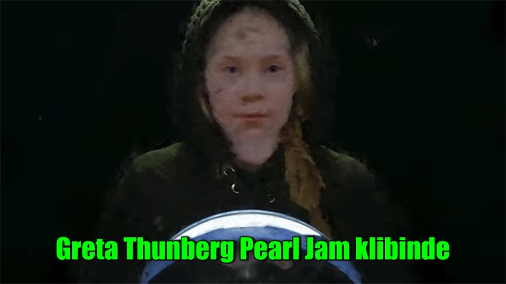 Greta Thunberg Pearl Jam klibinde