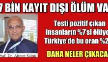KAYIT DIŞI 7 BİN ÖLÜM VAR