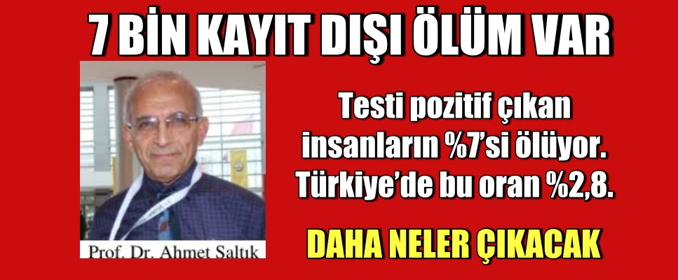 KAYIT DIŞI 7 BİN ÖLÜM VAR