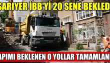 YAPIMI BEKLENEN O YOLLAR TAMAMLANDI