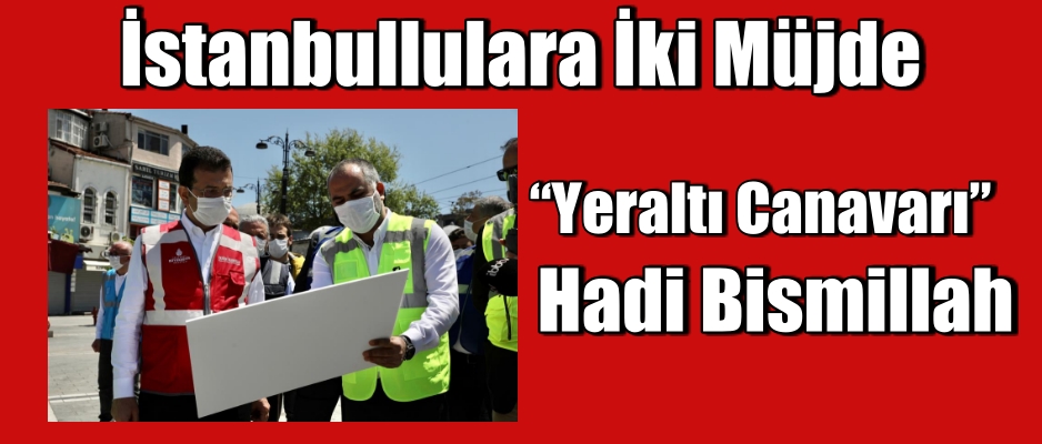 Ekrem İmamoğlu’ndan İstanbullulara iki müjde