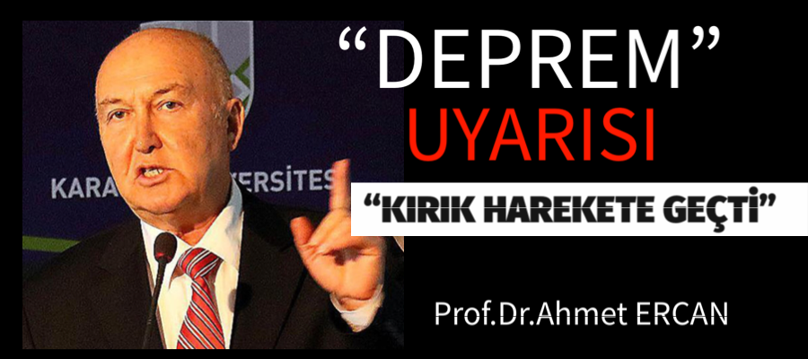Deprem. Kırık harekete geçti!