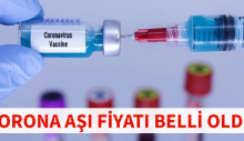 Corona Aşı Fiyatı Belli Oldu