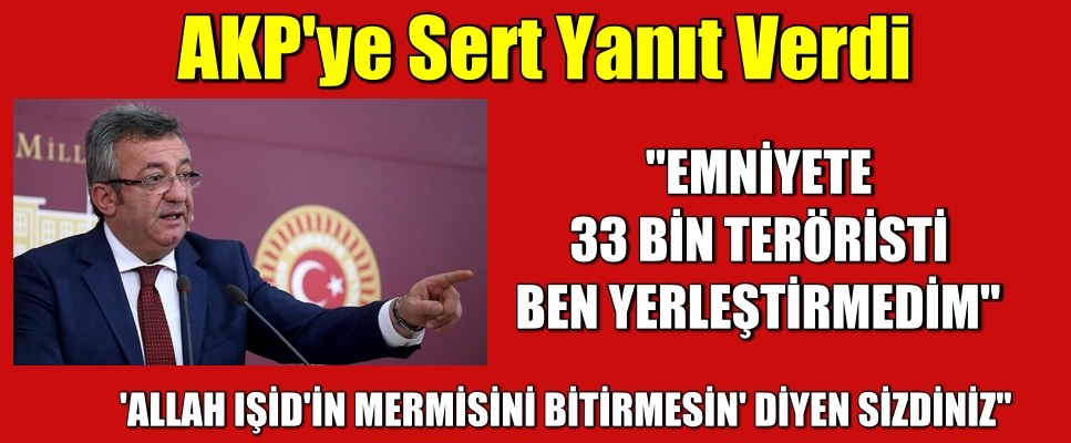 AKP’ye sert yanıt: ‘Allah IŞİD’în mermisni bitimesin’ diyen sizdiniz