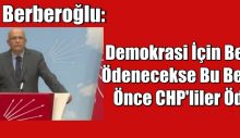 Demokrasi için bedel ödenecekse bu bedeli önce CHP’liler öder
