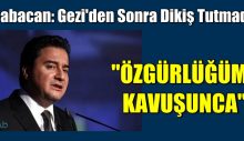 Babacan: Gezi’den sonra dikiş tutmadı