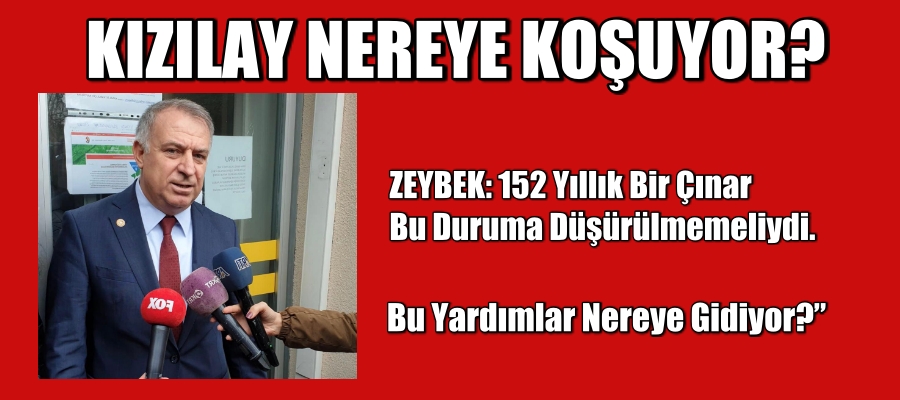 Kızılay nereye koşuyor?