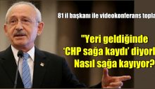 Yeri geldiğinde ‘CHP sağa kaydı’ diyorlar. Nasıl sağa kayıyor?