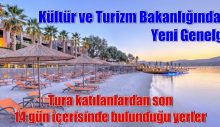 Kültür ve Turizm Bakanlığından Yeni Genelge