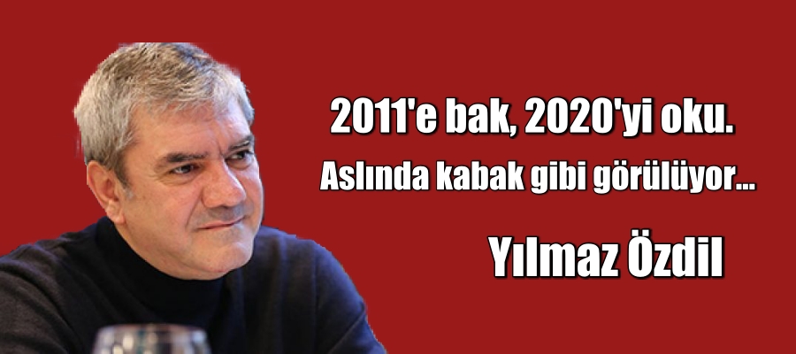 Yılmaz Özdil: Aslında kabak gibi görülüyor…