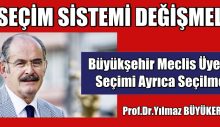 Büyükşehir Belediyeleri yasa tasarısı için öneriler – 1