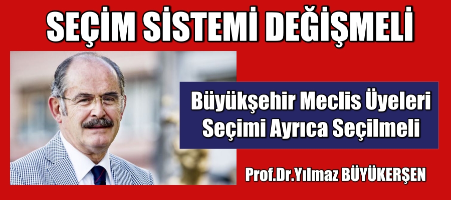 Büyükşehir Belediyeleri yasa tasarısı için öneriler – 1
