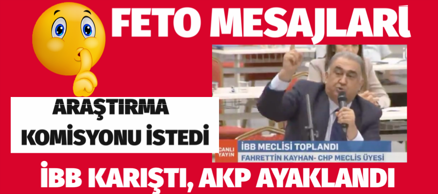 AKP-FETÖ ilişkisi İBB Karıştı Yayın Kesildi