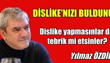 Dislike’ınızı buldunuz.