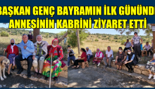 Başkan Genç Annesinin Kabrini Ziyaret Etti