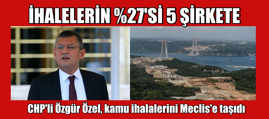 İhalelerin Yüzde 27’si 5 Şirkete