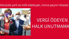 Canan Kaftancıoğlu: Kürsüde yerli ve milli edebiyatı, inince peynir ithalatı