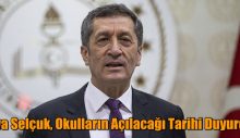 Ziya Selçuk okulların açılacağı tarihi duyurdu