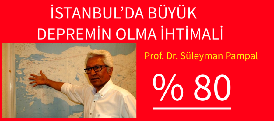 İstanbul’daki büyük depremin olma ihtimali yüzde 80
