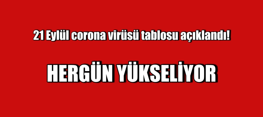 Türkiye’nin günlük corona virüsü tablosunu açıkladı