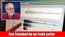Prof. Dr. Naci Görür açıkladı: İşte İstanbul’da en riskli yerler