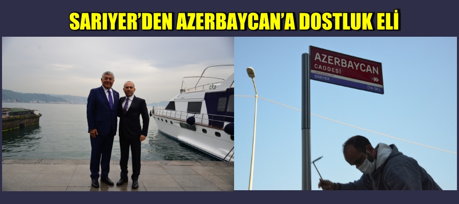 Sarıyer’den Azerbeycan’a dostluk eli
