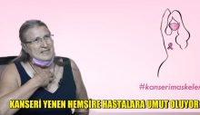 Kanseri yenen hemşire hastalara umut oluyor