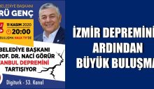 İzmir depreminin ardından büyük buluşma