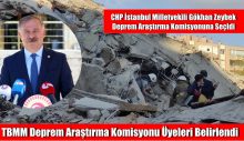TBMM Deprem Araştırma Komisyonu üyeleri belirlendi