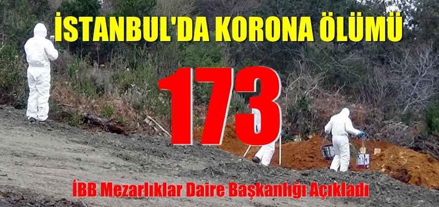 İstanbul’da 173 kişi hayatını kaybetti