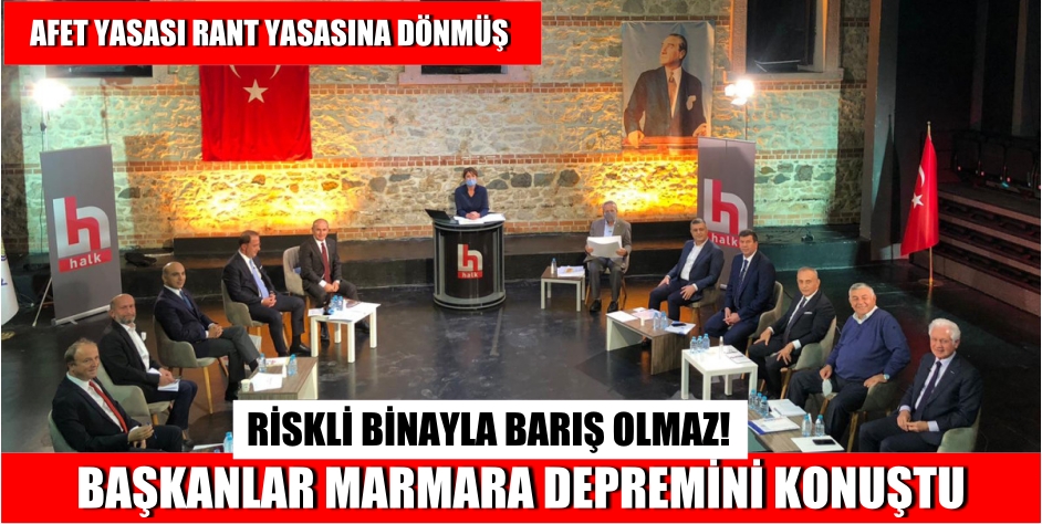 Başkanlar Marmara Depremini Konuştu