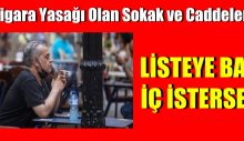 İstanbul’da Sigara Yasak Olan Sokak ve Caddeler