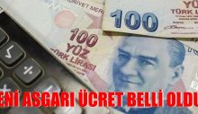 Yeni asgari ücret belli oldu