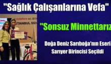 Sağlık Çalışanlarına Vefa. resim yarışması sonuçlandı