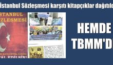 TBMM’de İstanbul Sözleşmesi karşıtı kitapçıklar dağıtıldı