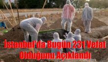 İBB İstanbul’da Bugün 231 Vefat Olduğunu Açıkladı