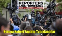 Korona haberi 130 gazeteci tutuklandı
