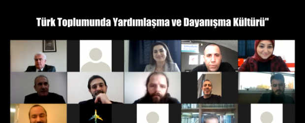 Türk Toplumunda Yardımlaşma ve Dayanışma Kültürü