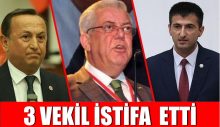 SON DAKİKA: CHP’li 3 vekil istifa etti