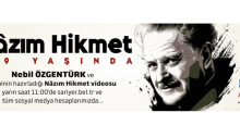 NAZIM HİKMET 119 YAŞINDA