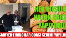 SARIYER FIRINCILAR ODASI SEÇİMİ YAPILDI