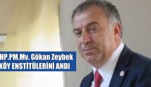 CHP.PM.Mv. Gökan Zeybek KÖY ENSTİTÜLERİNİ ANDI