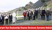 CHP Sarıyer İlçe Başkanlığı Hayvan Besleme Noktalarını İnceledi