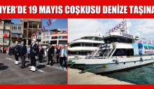 SARIYER’DE 19 MAYIS COŞKUSU DENİZE TAŞINACAK
