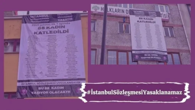 HDP’den İstanbul Sözleşmesi kampanyası
