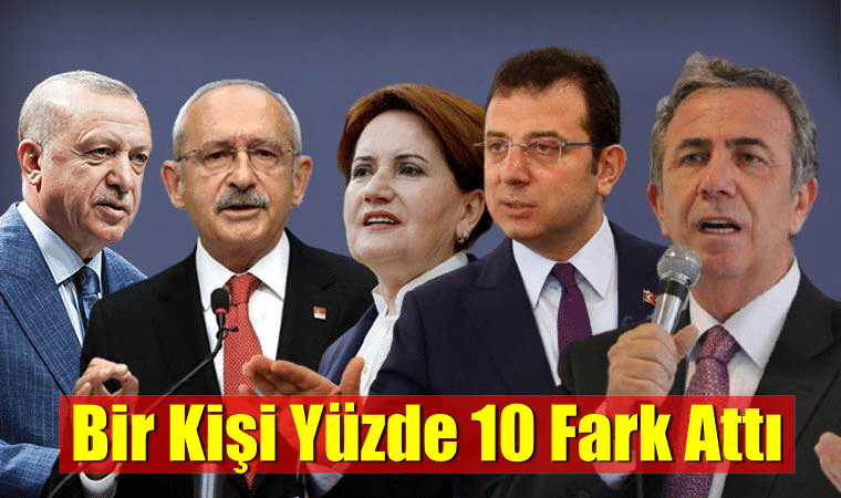 Bir Kişi Yüzde 10 Fark Attı
