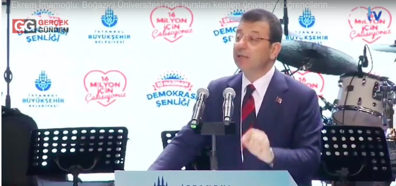 Boğaziçi Üniversitesi’nde bursları kesilen üniversite öğrencilerinin devlet kapısı İBB’dir