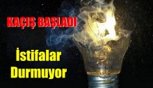 Ak Parti’de İstifalar Durmuyor.